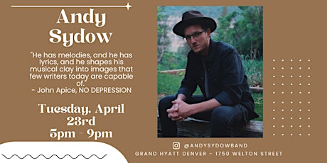 Live Music at Fireside | The Bar- featuring Andy Sydow