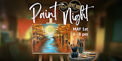 Imagem principal do evento Paint Night At The Dive Bar