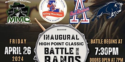 Imagem principal do evento High Point City Classic Battle of the Bands