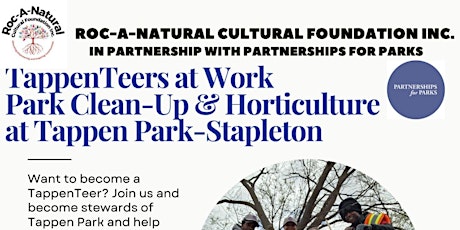 TappenTeers at Work-Park Clean-up & Horticulture