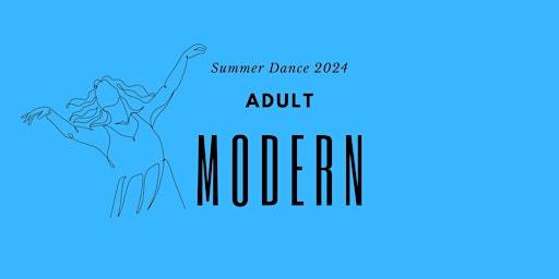Adult Modern - Summer Dance 2024 primary image
