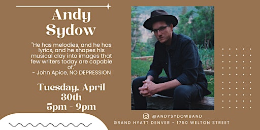 Imagem principal de Live Music at Fireside | The Bar- featuring Andy Sydow
