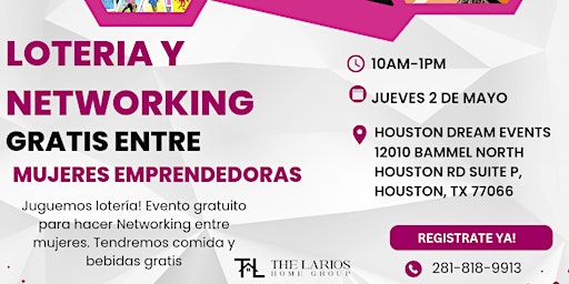 Hauptbild für Loteria y Networking entre Mujeres Emprendedoras