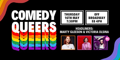 Hauptbild für Comedy Queers | Hackney  - Thursday 16th May