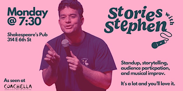 Stories with Stephen Campbell - Standup, Storytelling and Musical Improv