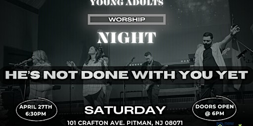 Imagem principal do evento Young Adults Worship Night