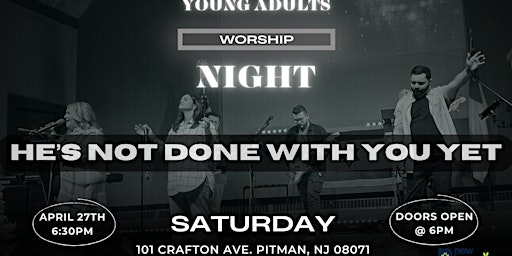 Primaire afbeelding van Young Adults Worship Night