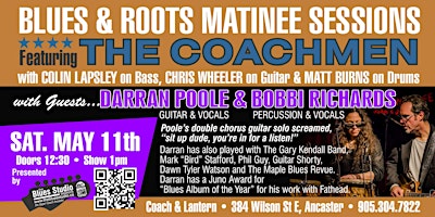 Imagem principal de Blues and Roots Matinee Sessions at The Upper Coach