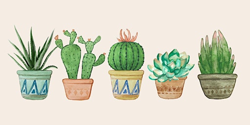 Immagine principale di Watercolor Workshop - Succulents 