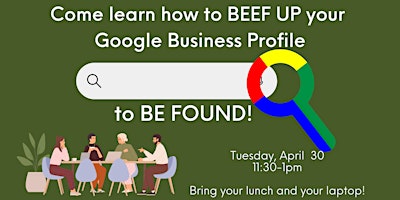 Imagem principal do evento Google Business Profile LUNCH n LEARN