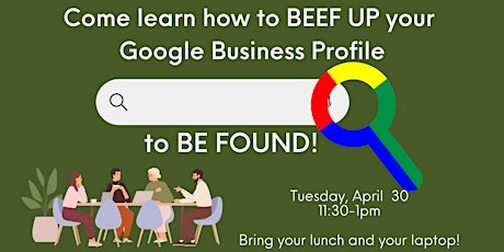 Google Business Profile LUNCH n LEARN
