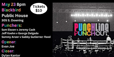 Imagem principal do evento Punchline Punchout Denver