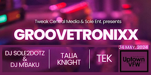 Imagem principal do evento Groovetronixx