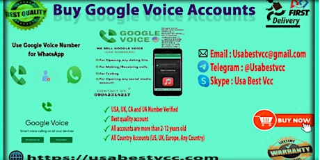 Top 3 Place To Buy Google Voice Accounts (USA Number) loo