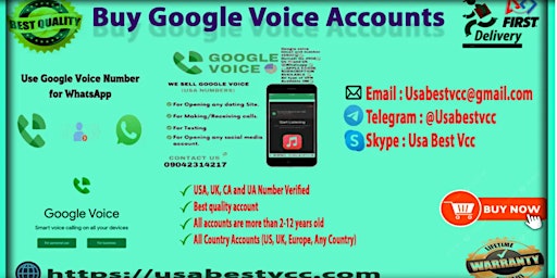 Top 3 Place To Buy Google Voice Accounts (USA Number) loo primary image
