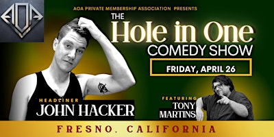 Imagem principal do evento The Hole in One Comedy Show