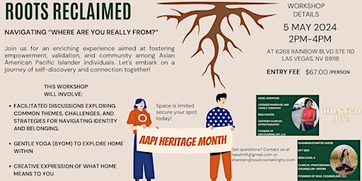 Roots Reclaimed: Navigating "Where Are You Really From?" primary image