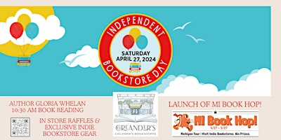 2024 Independent Bookstore Day at Coreander's Children's Bookshoppe primary image