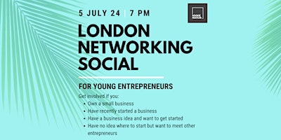 Young Entrepreneurs Business Networking Social primary image