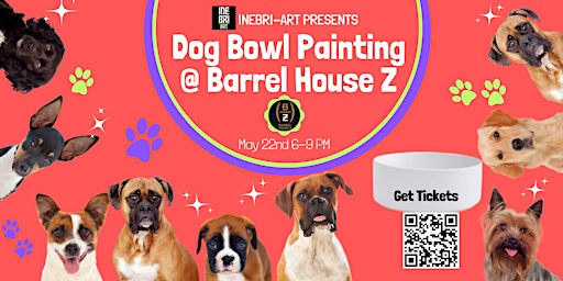 Imagem principal do evento Dog Bowl Painting @ Barrel House Z