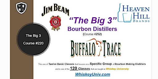 Primaire afbeelding van "The Big 3" at Corbin Cash Distillery