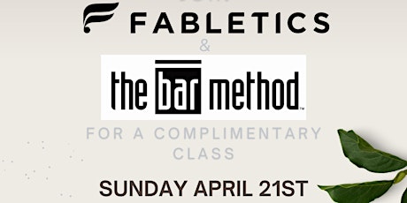 Bar Method x Fabletics FREE class