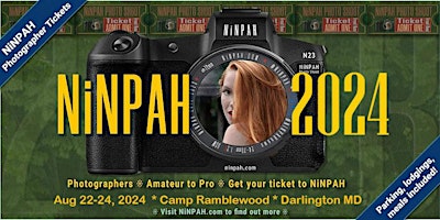 NiNPAH 2024 Photographer Tickets ! primary image