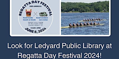 Hauptbild für Ledyard Public Library at Regatta Day 2024
