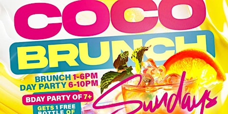 COCO SUNDAYS  BRUNCH