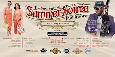 Hauptbild für New England Summer Soiree  Chic & Derby Style Fundraiser