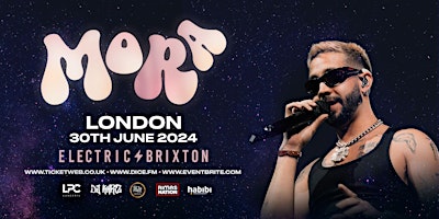Image principale de MORA LIVE IN LONDON - 30TH JUNE 2024