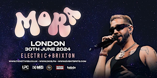 Imagen principal de MORA LIVE IN LONDON - 30TH JUNE 2024