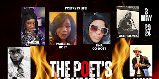 Primaire afbeelding van The Poet's Lounge Podcast, Hosted by Paulette Henson & Tina Jackson