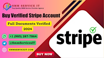 Imagem principal do evento 100% Safe place to Buy Verified Stripe Accounts