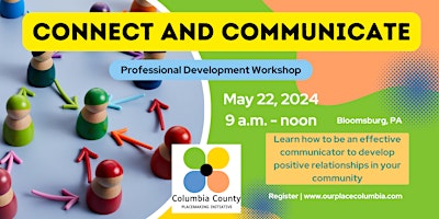 Connect and Communicate: Building Bridges through Effective Communication primary image