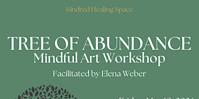 Imagem principal do evento Tree of Abundance: Mindful Art Workshop