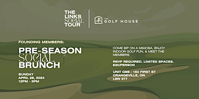 Immagine principale di TLST: Pre-Season Social Brunch x The Golf House 