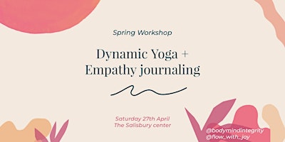 Hauptbild für Dynamic Yoga + Empathy Journaling