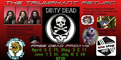Imagem principal de Free Dead Friday w/ Dirty Dead