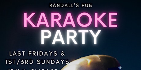 Karaoke Party at Randall's in Edgewater (1st and 3rd Sundays)