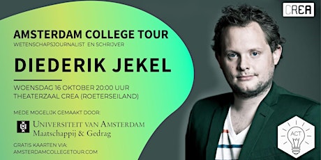 Primaire afbeelding van Diederik Jekel bij Amsterdam College Tour