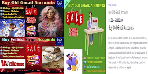 Image principale de Where can I Buy Old Gmail Accounts in bulk (aged/new)