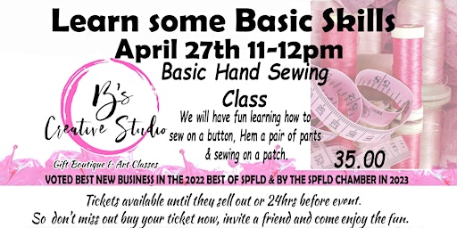 Imagem principal de Basic Sewing Skills