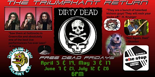 Imagem principal de Free Dead Friday W/ Dirty Dead