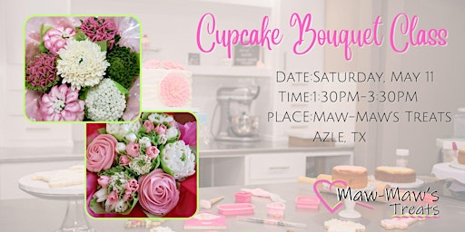 Cupcake Bouquet Decorating Class primary image