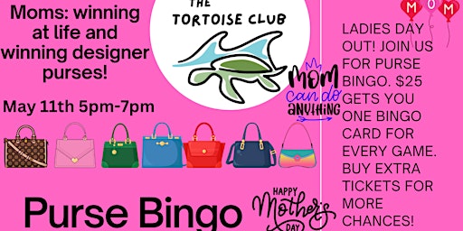 Primaire afbeelding van Mothers Day Purse Bingo at Kinney Lake Campground