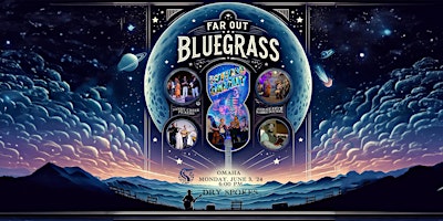 Imagem principal de Far Out Bluegrass Showcase: Sandy Creek Pickers, Buffalo Galaxy, Avg Joey