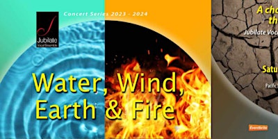 Water, Wind Earth and Fire Choral Concert Saturday, May 25  primärbild