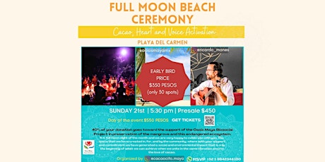 FULL MOON BEACH CACAO CEREMONY