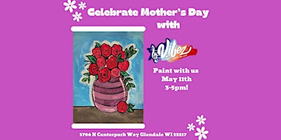 Primaire afbeelding van Mother's Day Paint & Sip